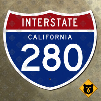 California Interstate 280 highway marker