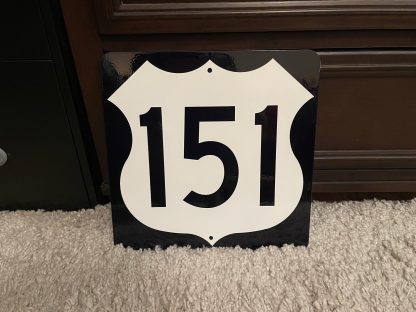 US Route 151 highway marker