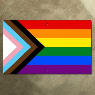 Progress Pride flag
