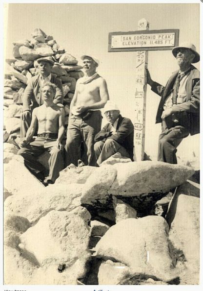 California San Gorgonio Peak summit sign - Image 2