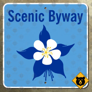 Colorado Scenic Byway sign