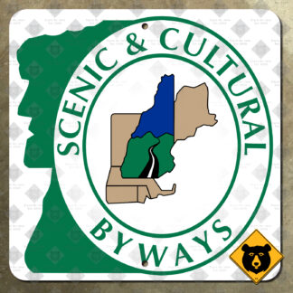 New Hampshire Scenic and Cultural Byways sign