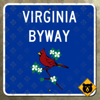 Virginia Byway highway sign