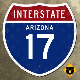 Arizona Interstate 17 highway marker