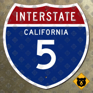 California Interstate 5 highway marker