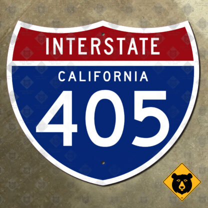 California Interstate 405 highway marker