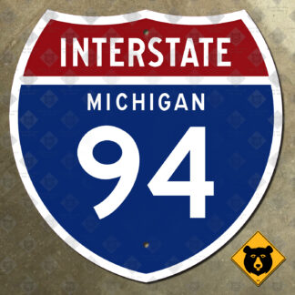 Michigan Interstate 94 highway marker sign