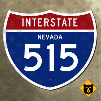 Nevada Interstate 515 highway marker