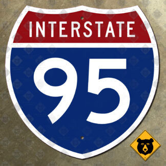United States Interstate 95 highway sign