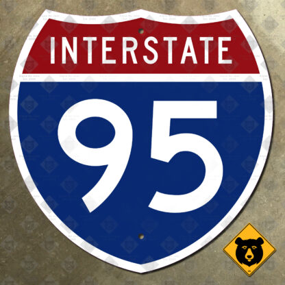United States Interstate 95 highway sign