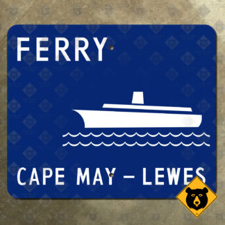 Delaware–New Jersey Cape May–Lewes Ferry marker