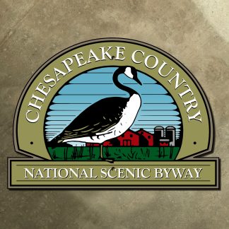 Maryland Chesapeake Country National Scenic Byway marker