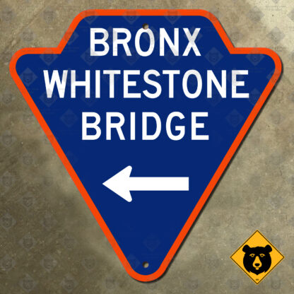 New York City Bronx-Whitestone Bridge marker