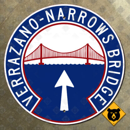 New York Verrazano-Narrows Bridge marker