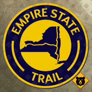 New York Empire State Trail sign