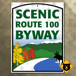 Vermont Scenic Route 100 Byway