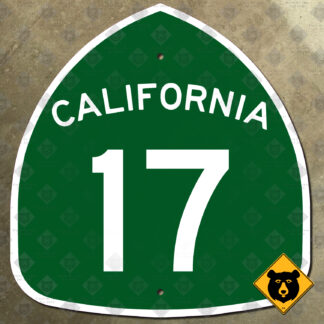 California State Route 17 highway marker