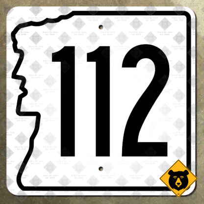 New Hampshire Route 112 highway marker