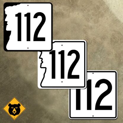 New Hampshire Route 112 highway marker