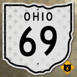 Ohio state route 69 sign