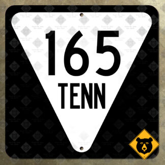 Tennessee State Route 165 highway marker