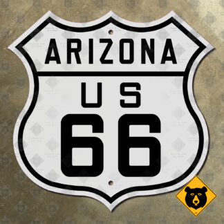 Arizona US Route 66 highway marker