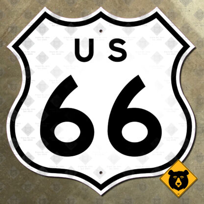 US Route 66 highway marker - Image 2