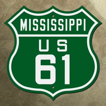 Mississippi US-61 marker (1946)