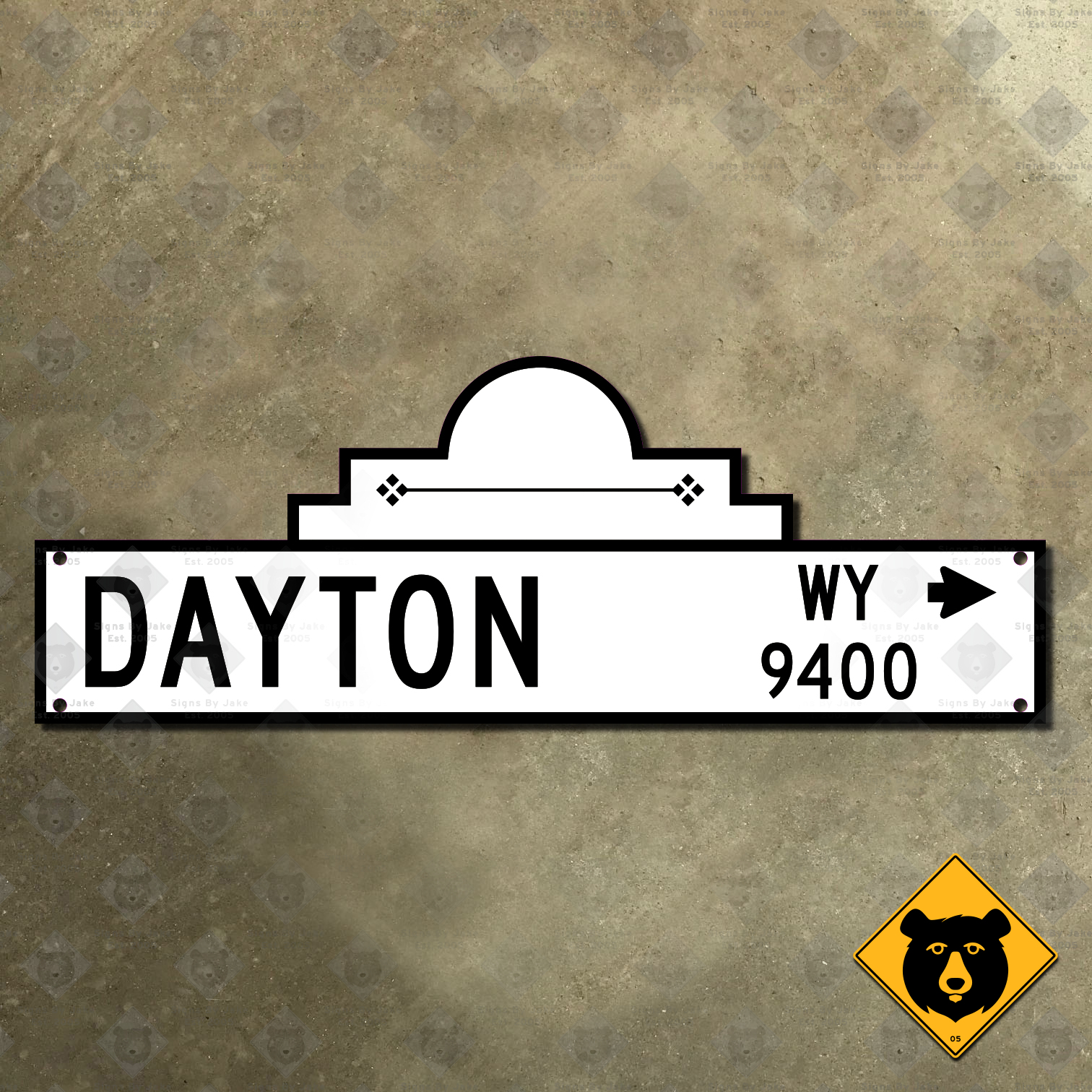 Beverly Hills, California Dayton Way street sign