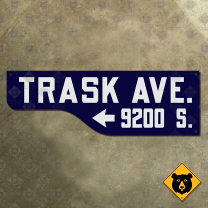 Los Angeles Trask Avenue street sign - Image 2