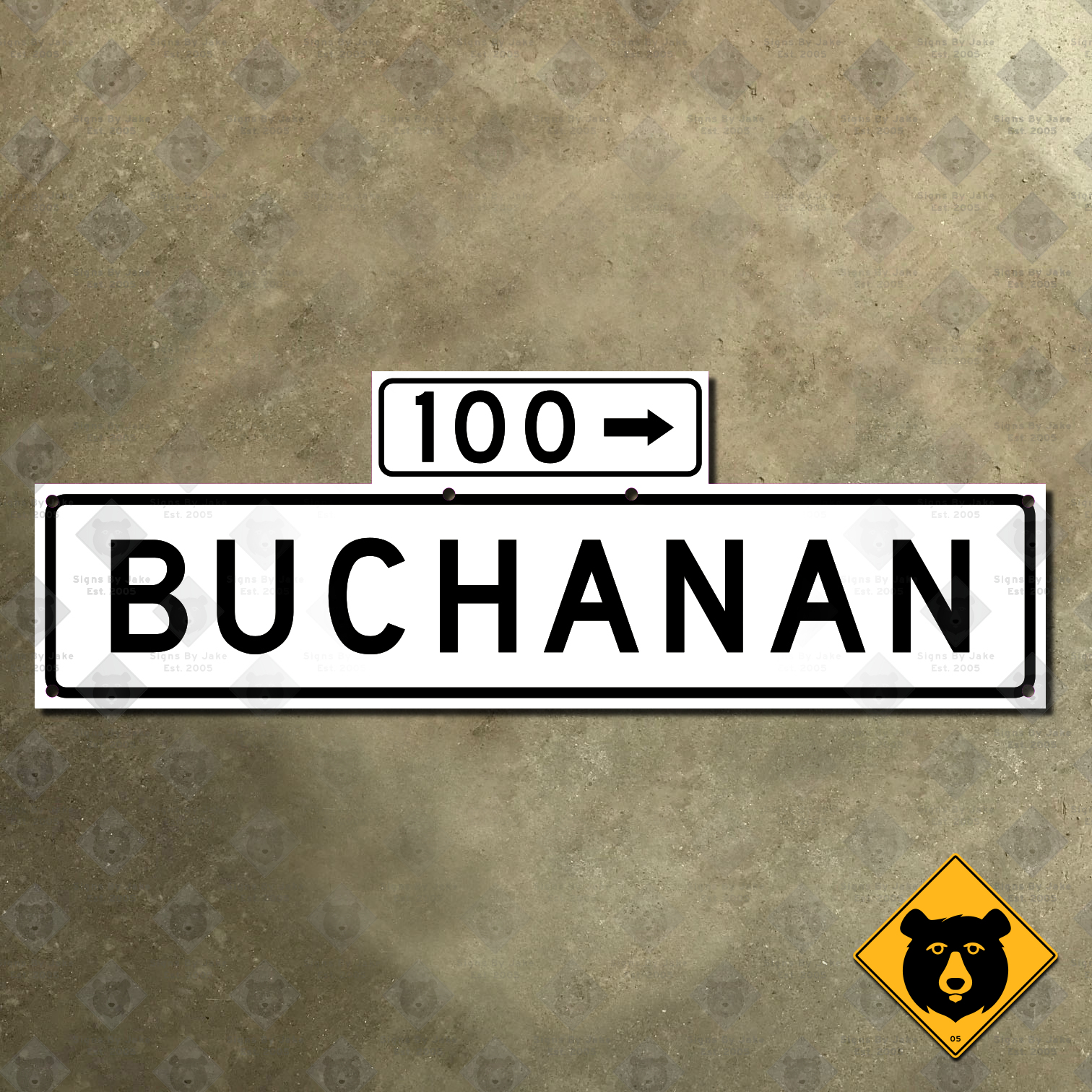 San Francisco Buchanan Street sign
