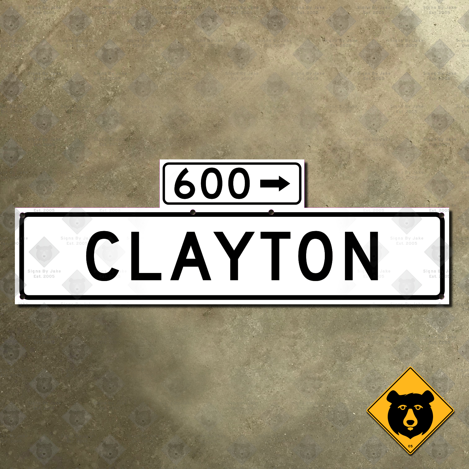 San Francisco Clayton Street sign