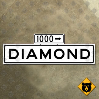 San Francisco Diamond Street sign
