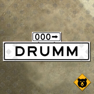San Francisco Drumm Street sign