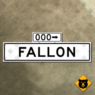 San Francisco Fallon Place street sign