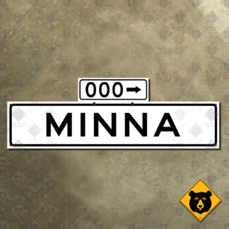 San Francisco Minna Street sign